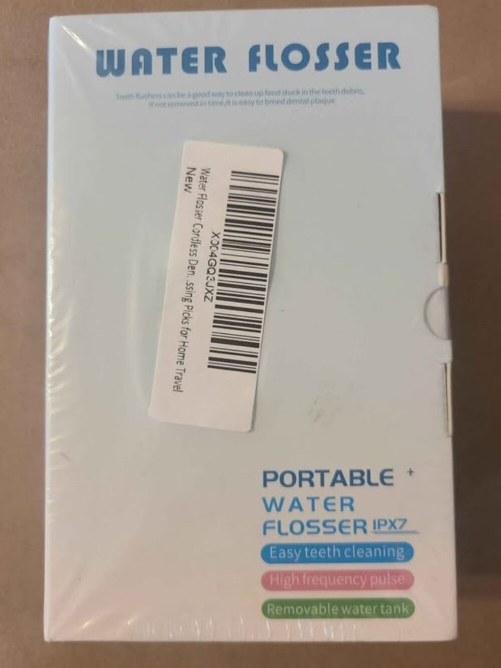 Portabe water flosser brand new sealed